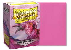 Dragon Shield Matte Standard-Size Sleeves - Pink Diamond - 100ct